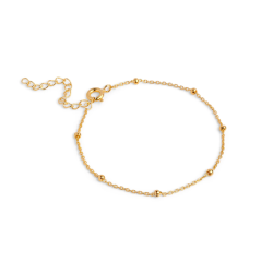 Enamel - Beaded Chain, Forgyldt