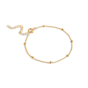 Enamel - Beaded Chain, Forgyldt