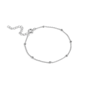 Enamel - Beaded Chain, Slv