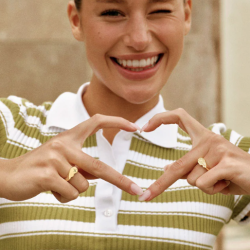 Camille Brinch - Shiny BFF Sparkly Ring, Forgyldt