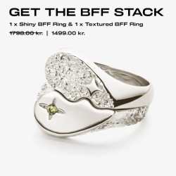 Camille Brinch - Shiny BFF Sparkly Ring, Slv
