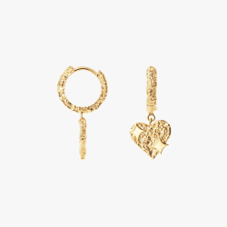 Camille Brinch - Store Sparkly reringe, Forgyldt