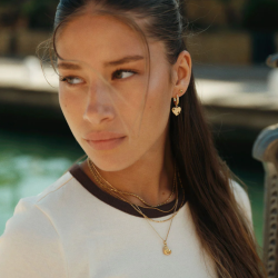 Camille Brinch - Store Sparkly reringe, Forgyldt