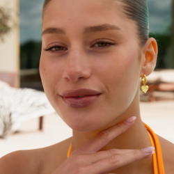 Camille Brinch - Store Sparkly reringe, Forgyldt