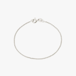 Camille Brinch - Lille Twisted Sparkly Armbnd, Slv