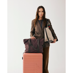 DAY ET - Medium No Rain Tonal Shopper Taske, Chocolate Plum