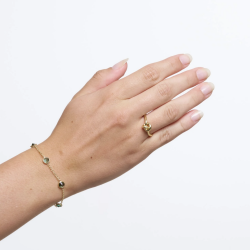 Pure By Nat - Lilou Lille Kundering, Forgyldt