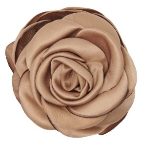 Pico - Small Satin Rose Claw, Latte