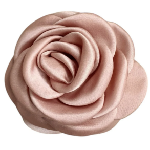 Pico - Small Satin Rose Claw, Nude