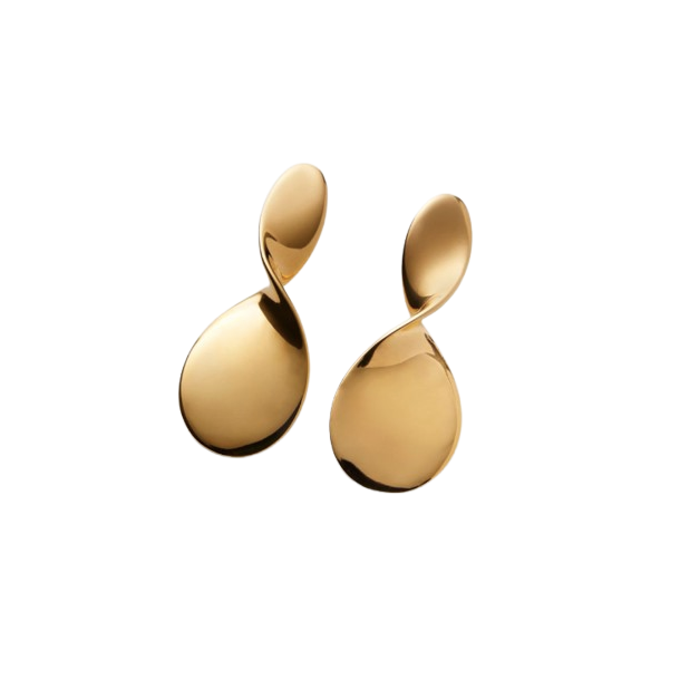 Pernille Corydon - La Pausa Earrings, Guld