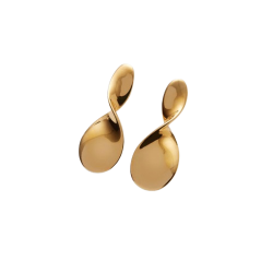 Pernille Corydon - Small La Pausa Earrings, Guld