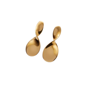 Pernille Corydon - Small La Pausa Earrings, Guld
