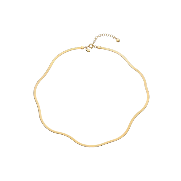 Maria Black - Mio Chain Halskde, Forgyldt