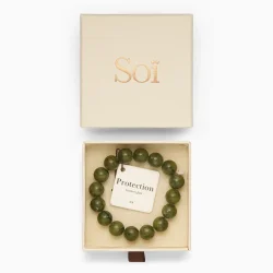 So� - Chunky Stretch Armb�nd, Southern Jade (Beskyttelse)