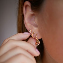 Enamel - Stud Belle, Clear 