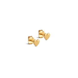 Enamel - Heart Studs