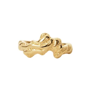 Camille Brinch - Sway Zebra Ring, Forgyldt