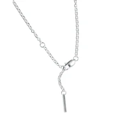 Jane Knig - Tied Heart Halskde, Slv