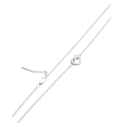 Jane Knig - Tied Heart Halskde, Slv