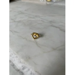 Jane Knig - Tied Heart restik, Forgyldt