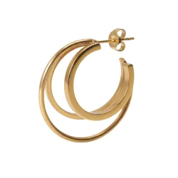 Jane K�nig - Tripple Olympia Hoop, Forgyldt