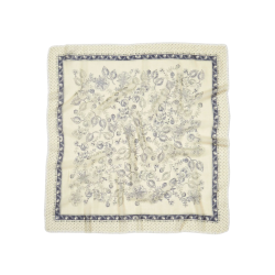 Becksndergaard - Dotted Flora Woo Scarf, Birch White 