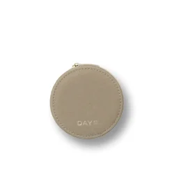 DAY ET - Zip Round Silver Smykkeskrin, cobbelstone