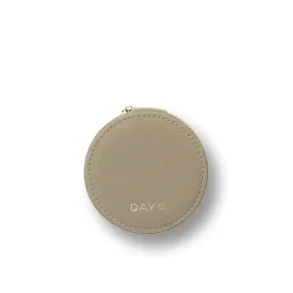 DAY ET - Zip Round Silver Smykkeskrin, cobbelstone