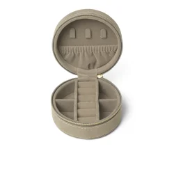 DAY ET - Zip Round Silver Smykkeskrin, cobbelstone