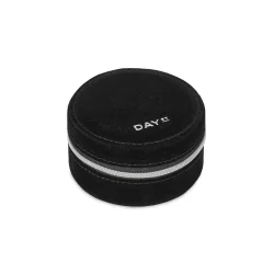  DAY ET - Zip Round Silver Smykkeskrin, sort