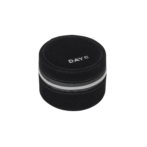  DAY ET - Smykkeskrin Zip Round Small, sort