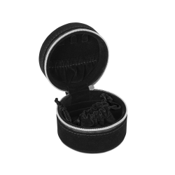  DAY ET - Smykkeskrin Zip Round Small, sort