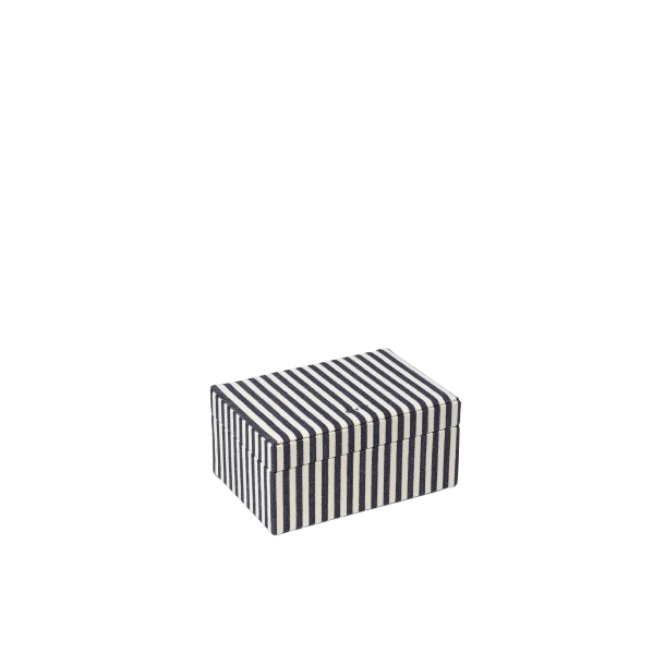  DAY ET - Medium Striped Cotton Smykkeskrin, Navy Blazer