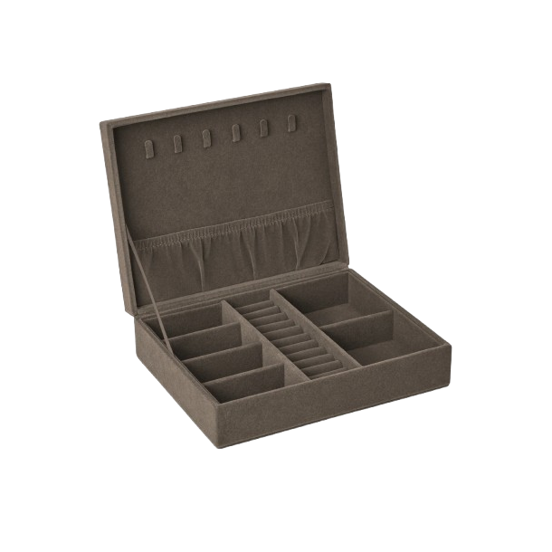 DAY ET - Large Velour Smykkeskrin, Major Brown