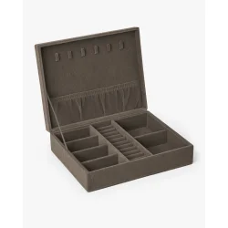 DAY ET - Large Velour Smykkeskrin, Major Brown