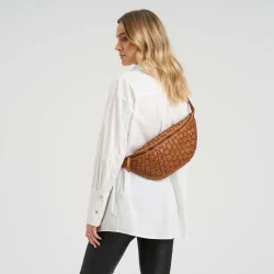 Depeche - Warsaw Bumbag Taske, Vintage Cognac