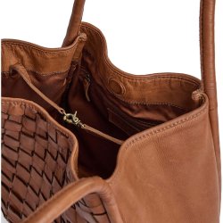 Depeche - Warsaw Shopper Taske, Vintage Cognac