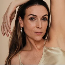 Izabel Camille - Leonora - reringe Forgyldt med Ferskvands Perler