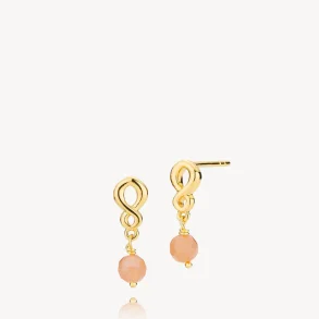 Izabel Camille - Majesty Earrings, Peach