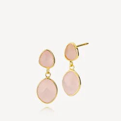 Izabel Camille - Sara �reringe, Pink/Forgyldt