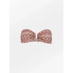 Becks�ndergaard - Amber Bandeau Bikini Top, Dusty Rose