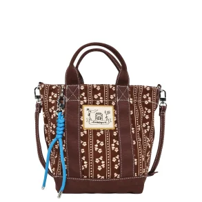Becks�ndergaard - Tapelyria Canvas Gene Taske, Chocolate Brown