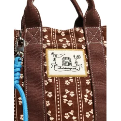 Becks�ndergaard - Tapelyria Canvas Gene Taske, Chocolate Brown