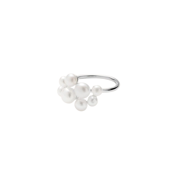 Pernille Corydon - Blossom Ring, S�lv