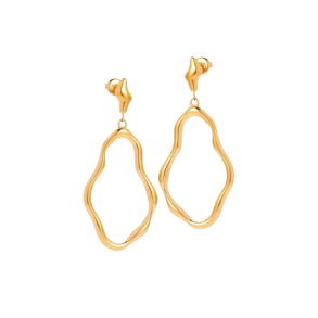 Sistie 2nd - Wavy reringe, Guld