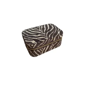 Pico - Large Trinket Smykkeskrin, Brown Zebra