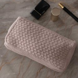 By Lohn - Petra Strikket Clutch, Husted Violet