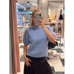 Coffee Beanies - Ida Alpaka Kort�rmet Strik, Pei Blue 