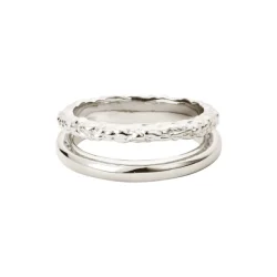 Camille Brinch - Twin Essentia Ring, Slv