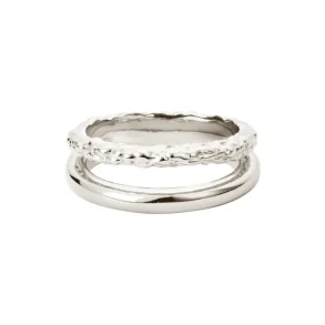 Camille Brinch - Twin Essentia Ring, Slv